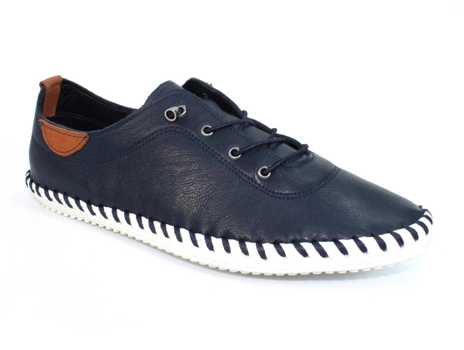 Lunar FLE030 St Ives | Navy | Ladies Shoes at Walsh Brothers Shoes