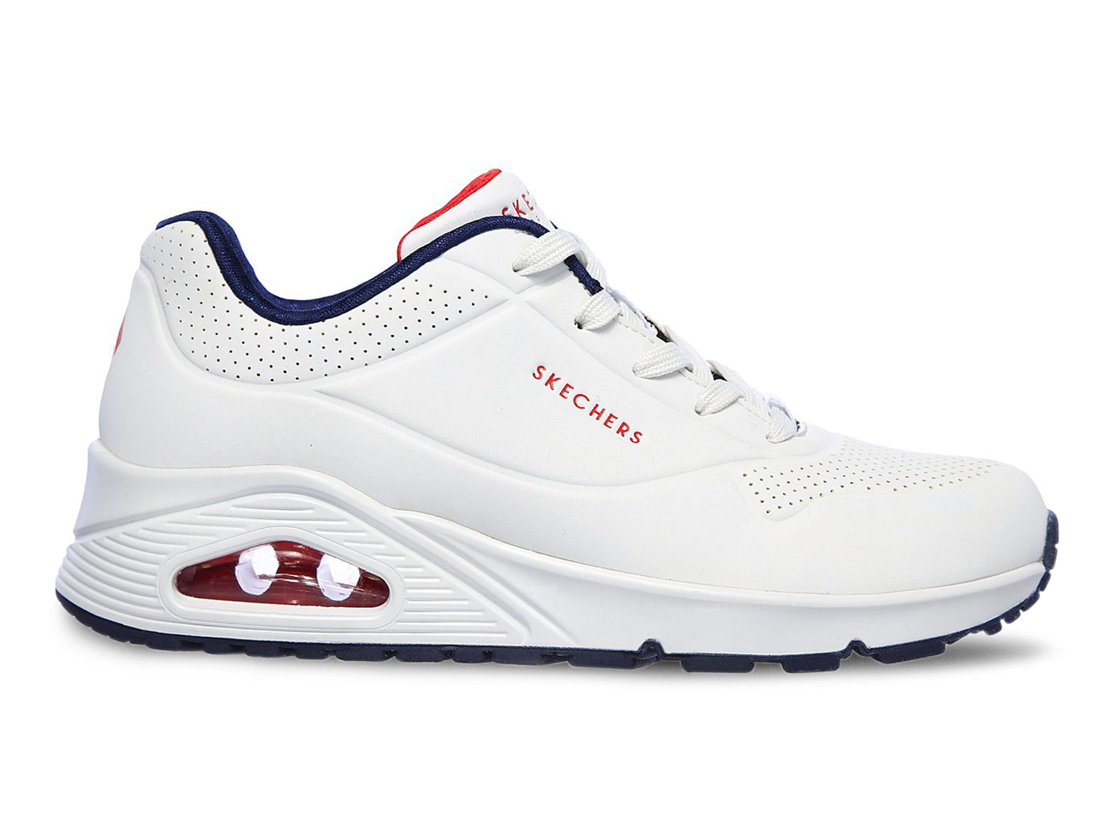 skechers air white