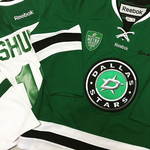 Dallas Stars Metro Hockey League Heat Press