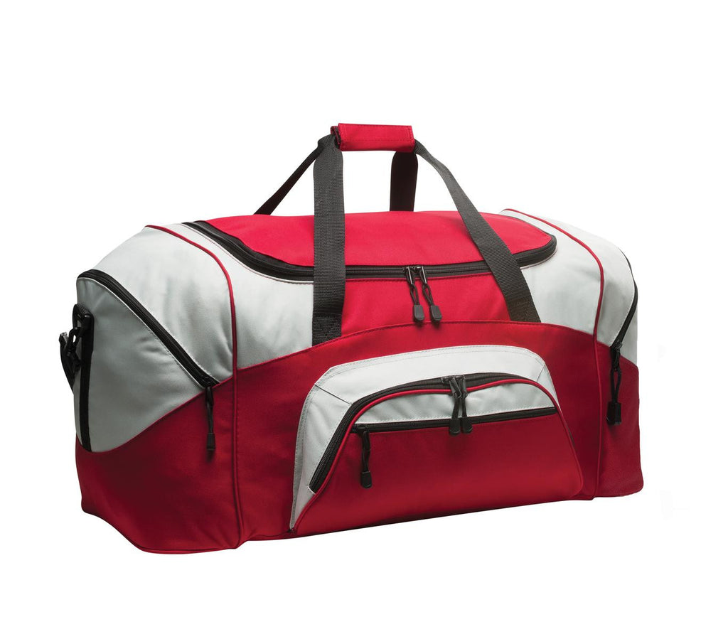 Port & Company® - Colorblock Sport Duffel. BG99