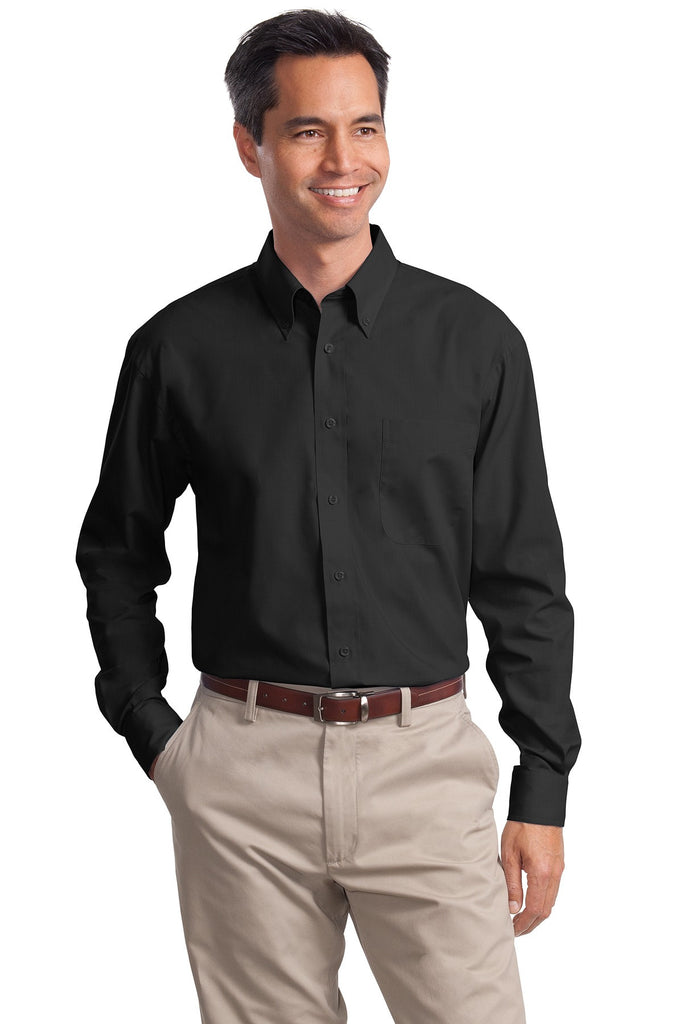 Port Authority® Long Sleeve Value Poplin Shirt. S632 for Sale