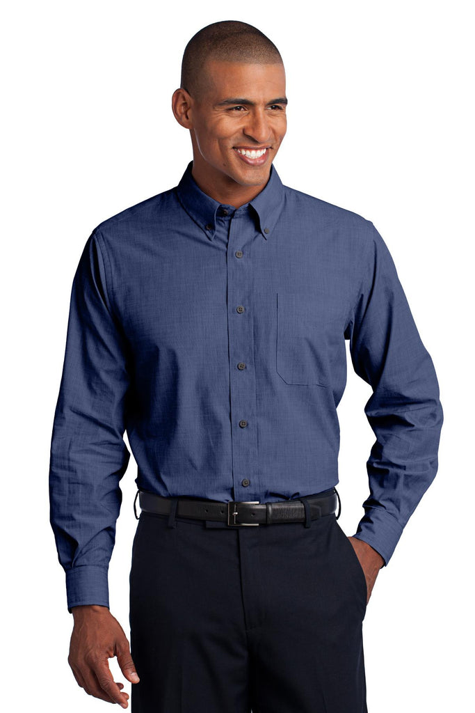 Port Authority® Crosshatch Easy Care Shirt. S640 for Sale