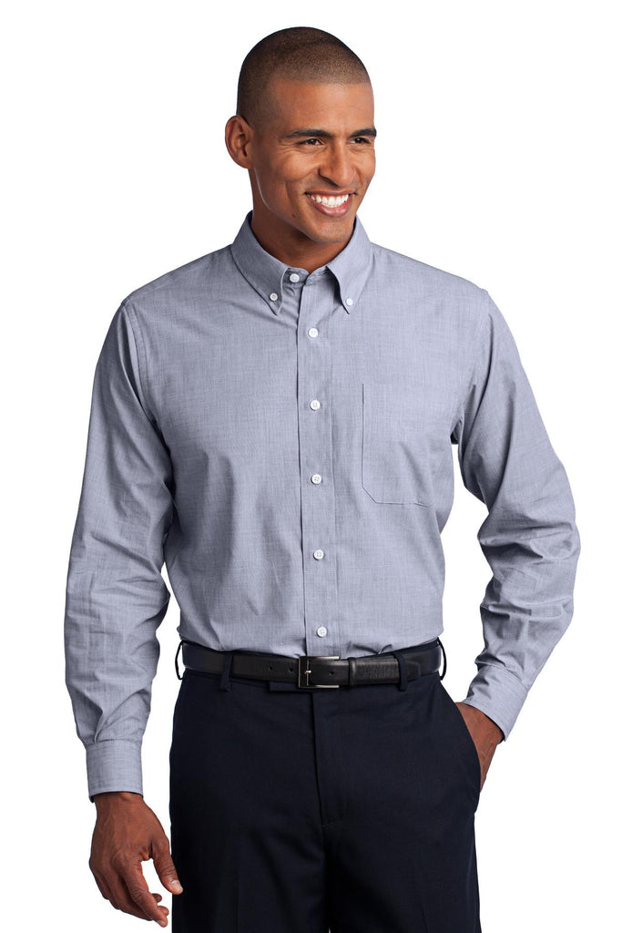 Port Authority® Crosshatch Easy Care Shirt. S640 for Sale
