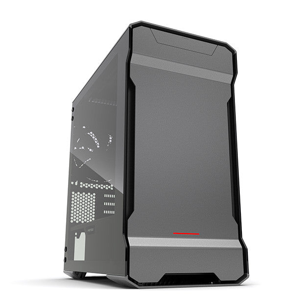 0ptimal Evolv mATX tempered glass Gray