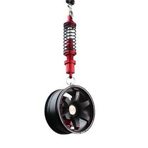 TE37 Wheel & Coilover Rear View Mirror Ornament - Tej Performance