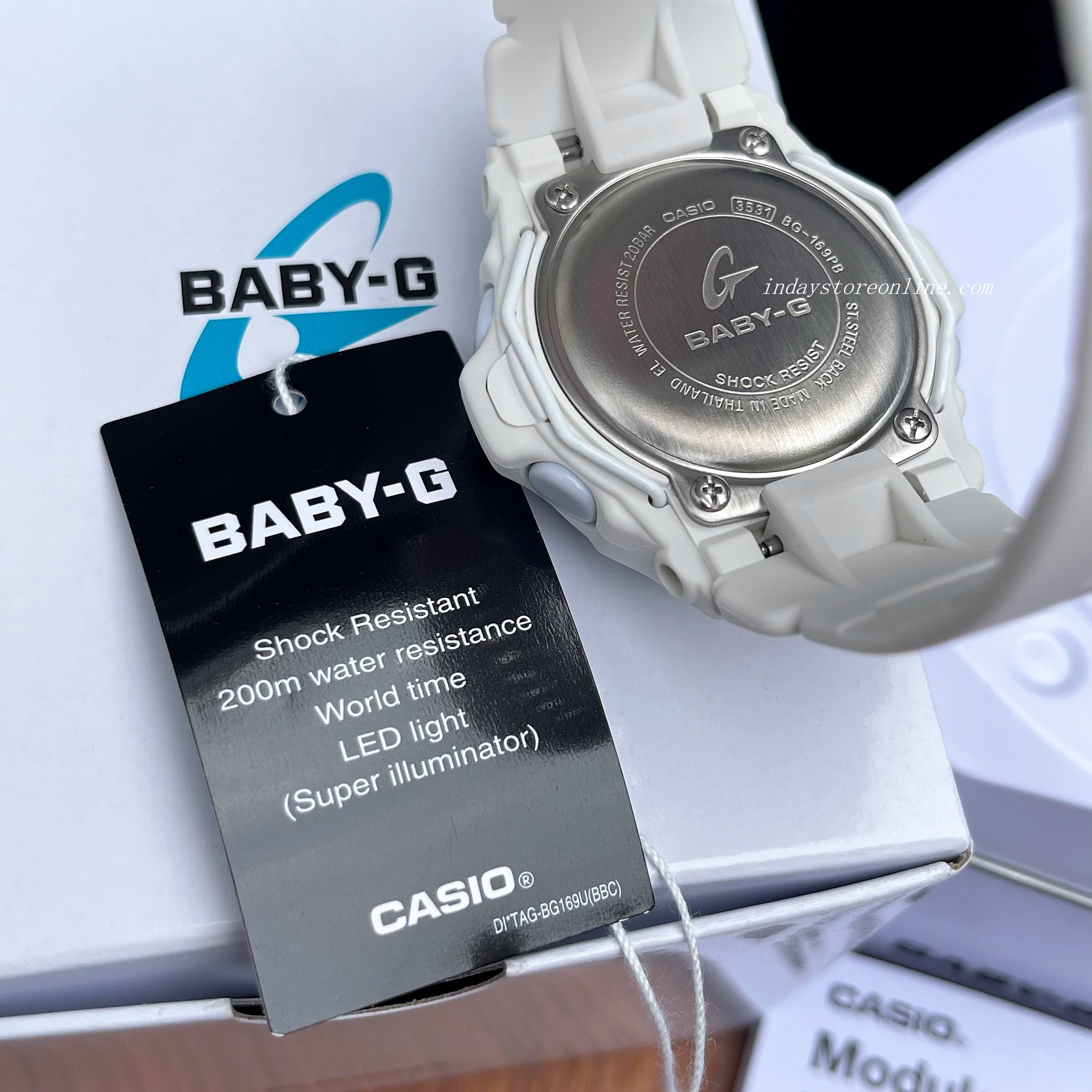 カシオ Baby-g 腕時計 レディース BG-169PB-7 - 通販 - guianegro.com.br