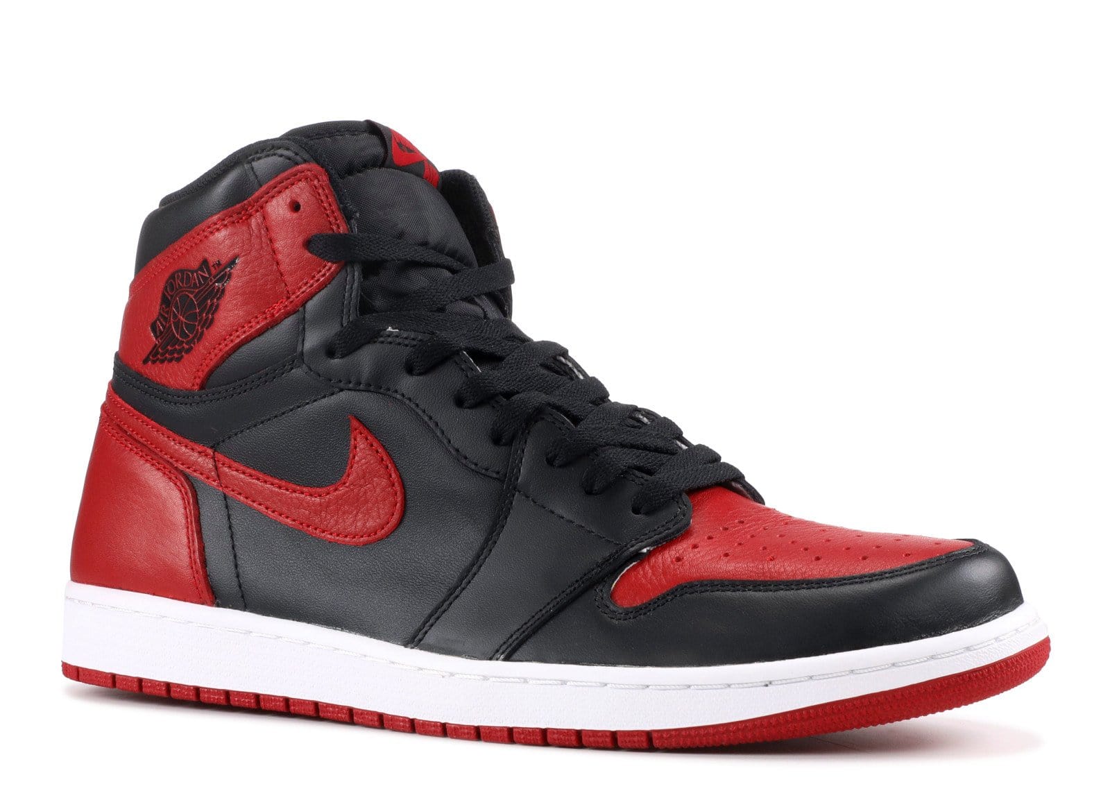 jordan 1s black red white