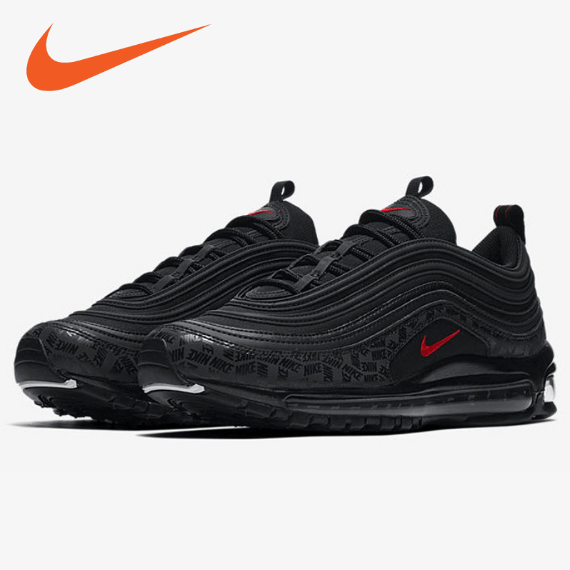 air max 97 in grey black and crimson