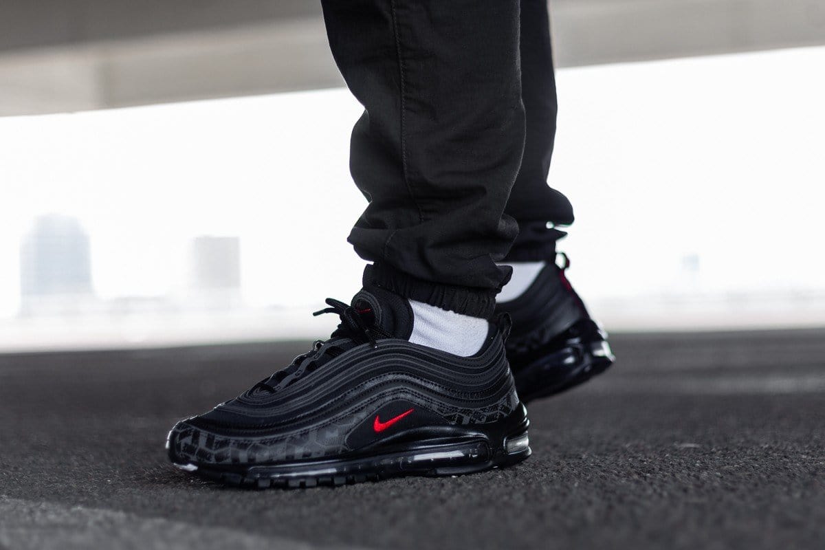 black and red 97s mens