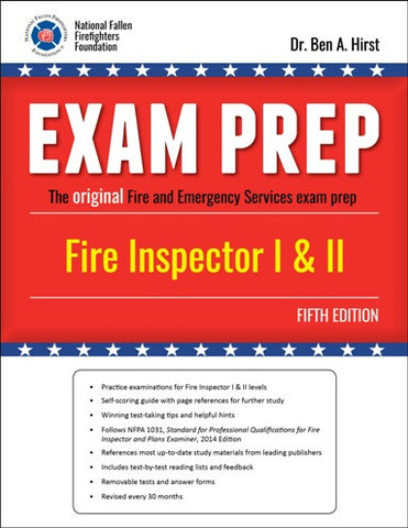 Exam Prep Fire Inspector I Amp Ii 5th Ed