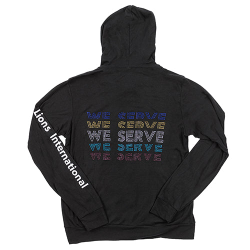 WE SERVE BLING HOODIE