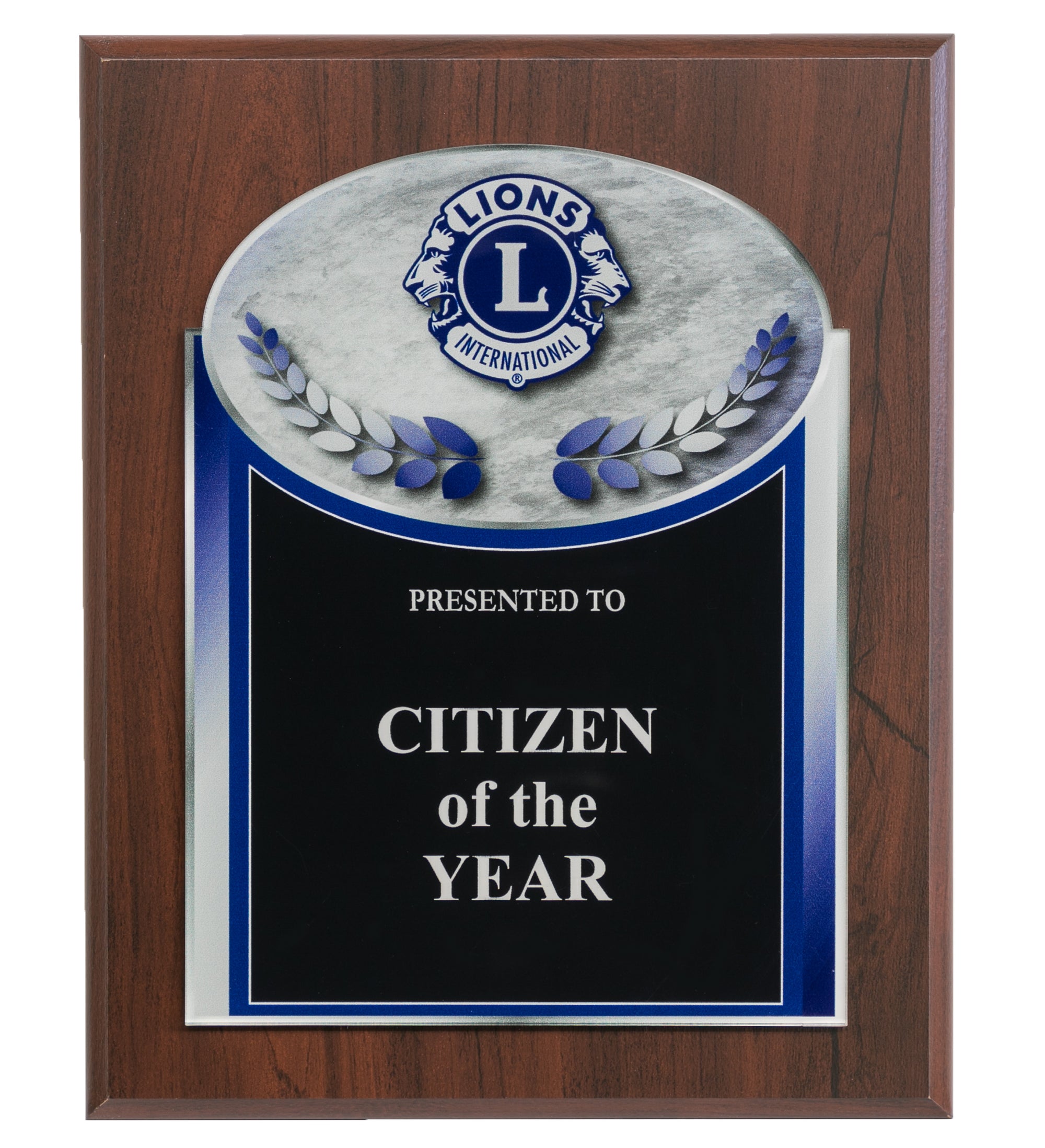 WALNUT HALFTONE AWARD - Lions Clubs International