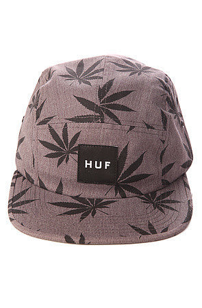 insluiten Huisdieren Thriller The HUF x Snoop 420 5 Panel Hat in Grey Heather - SomeFirstShop