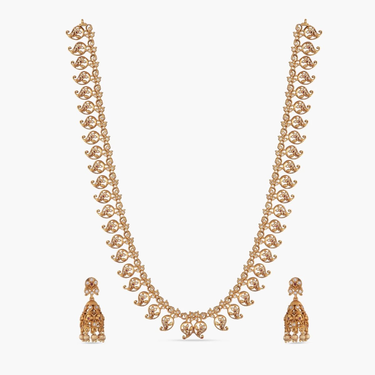 Buy Brija Antique Long Necklace Set