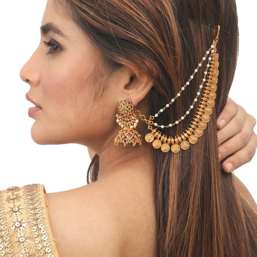 Handmade CRAFT  Bahubali Anushkas earring design ear  Facebook