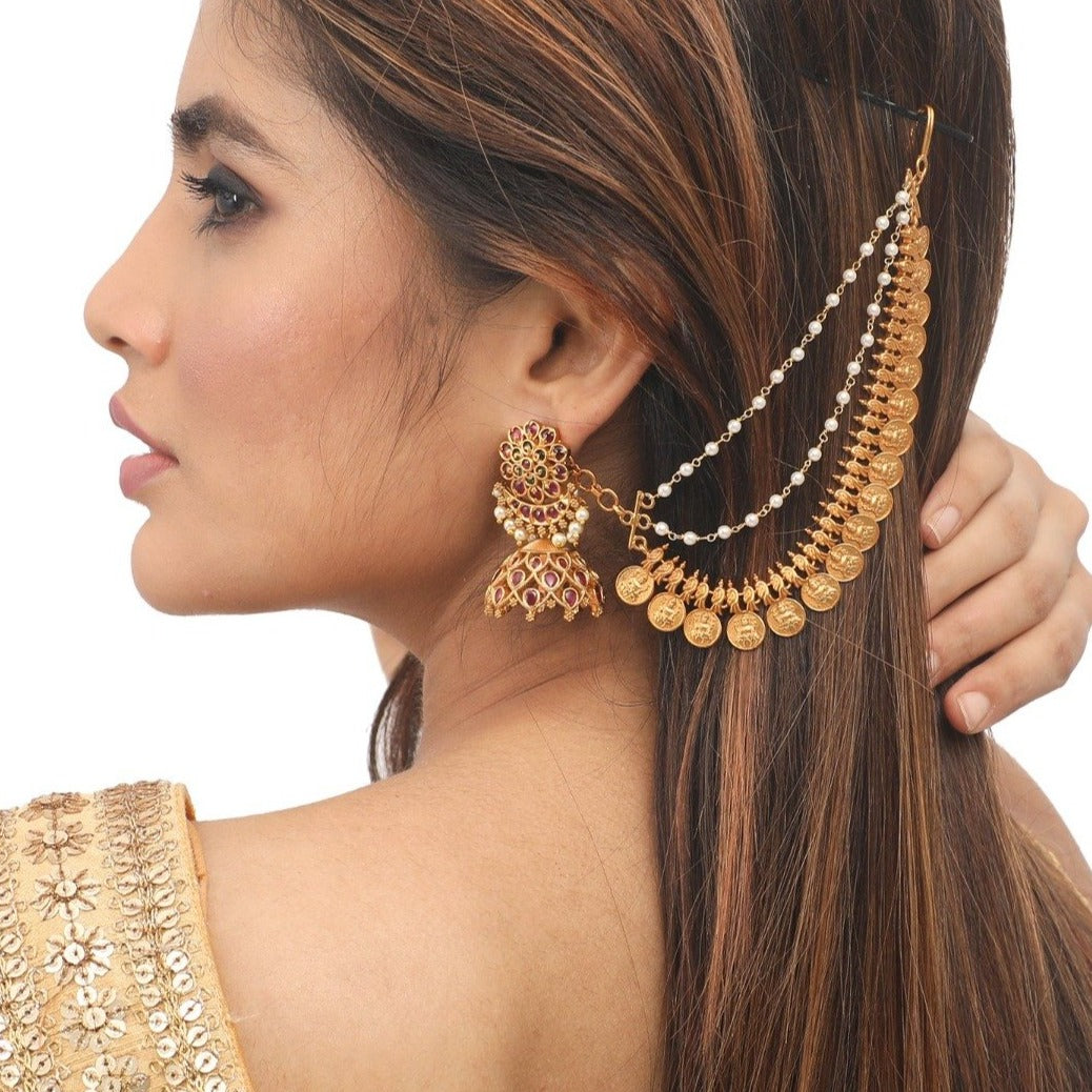 15 Magnificent Bahubali Earrings  Bridal Kanotti For Modern Brides   SetMyWed