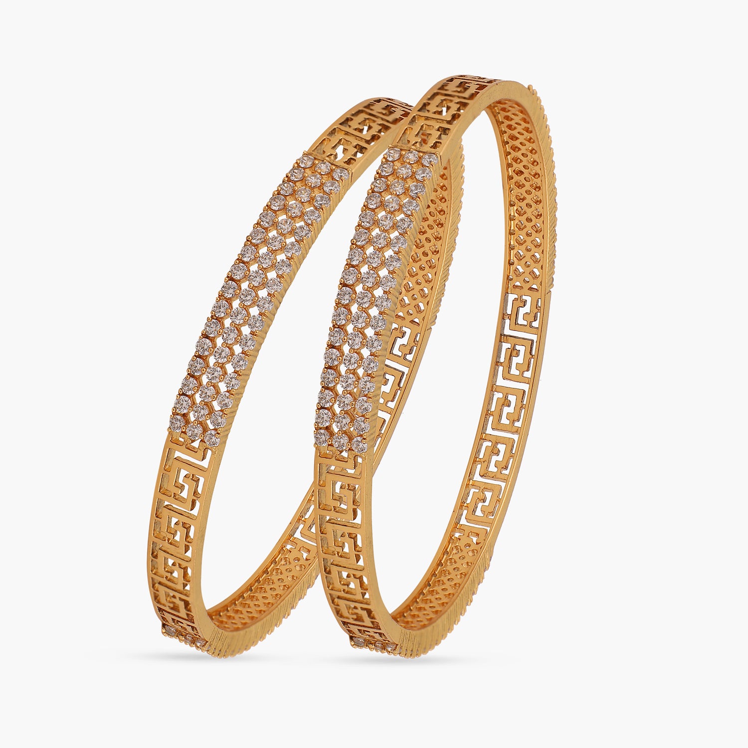 Dazzling CZ Bangles - Tarinika India product image