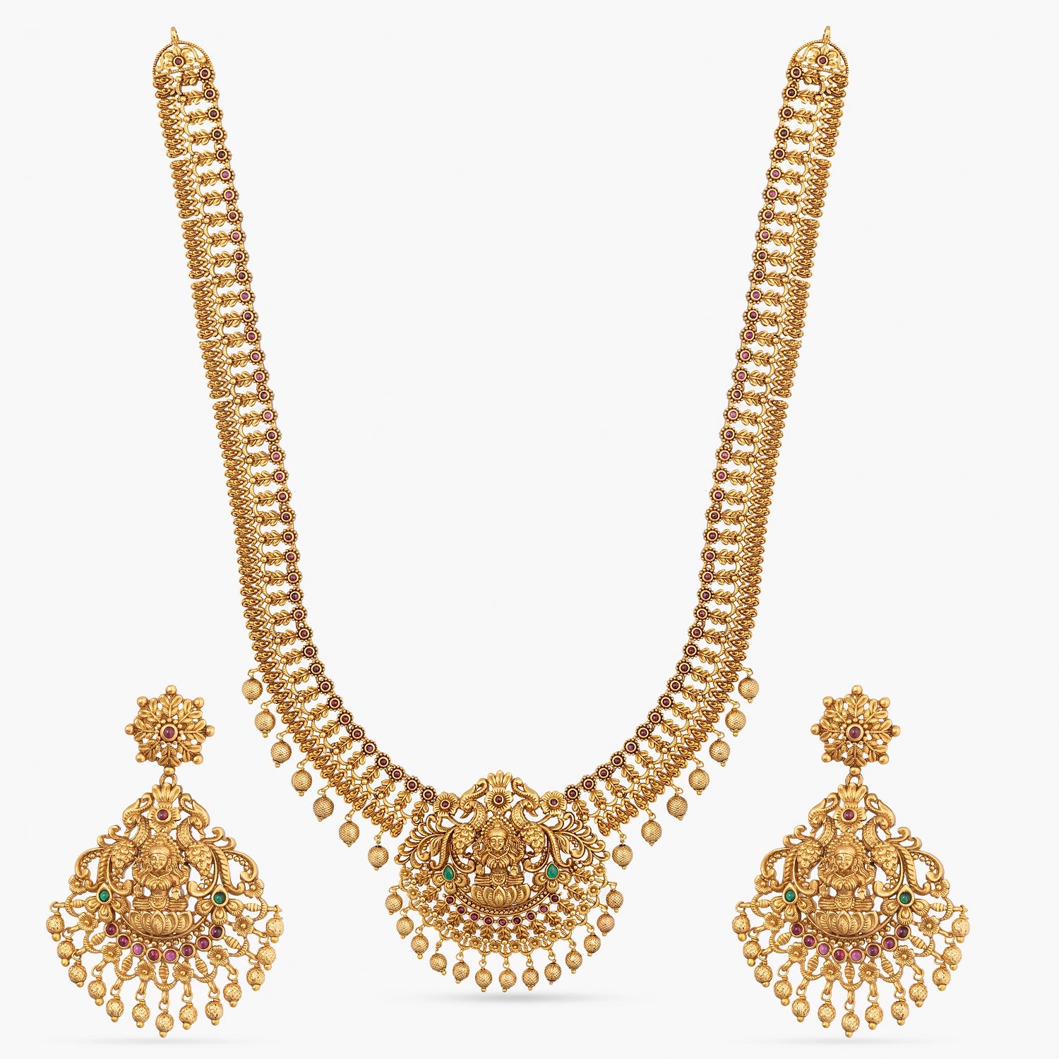 Buy Tarinika's Advaya Antique Long Necklace Set