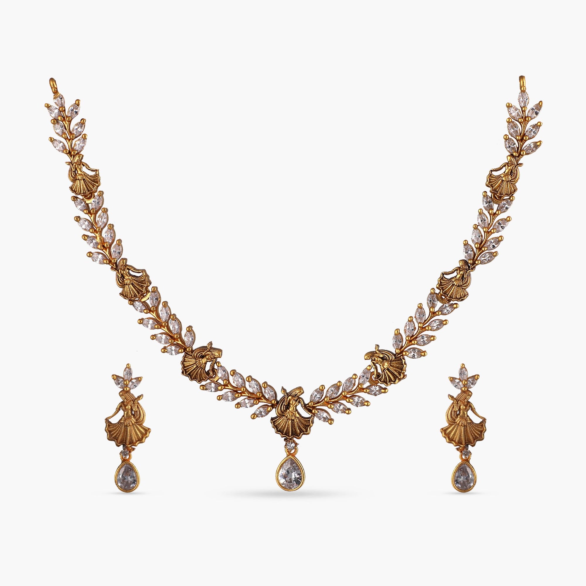 Classic Nakshi Antique Long Necklace