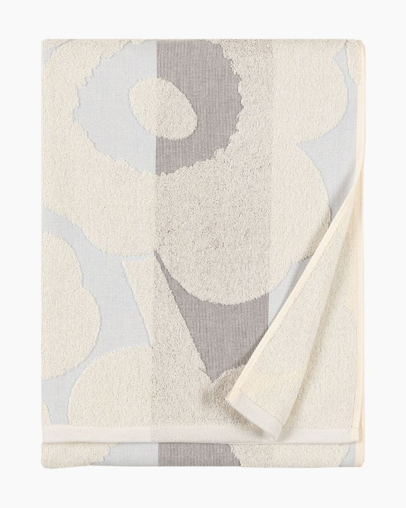 UNIKKO RALLI BATH TOWEL 70X150 off white,peach,blue 071527 125 — Studio Pazo