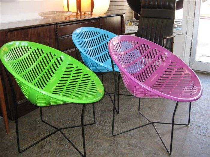 retro motel chairs