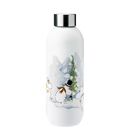 Keep Cool drinking bottle,  l. - white - Moomin — Studio Pazo