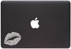 MB - Kiss Mark Hot Lips - Vinyl Macbook Laptop Decal (3.5"w x 2.5"h) (Color Choices)