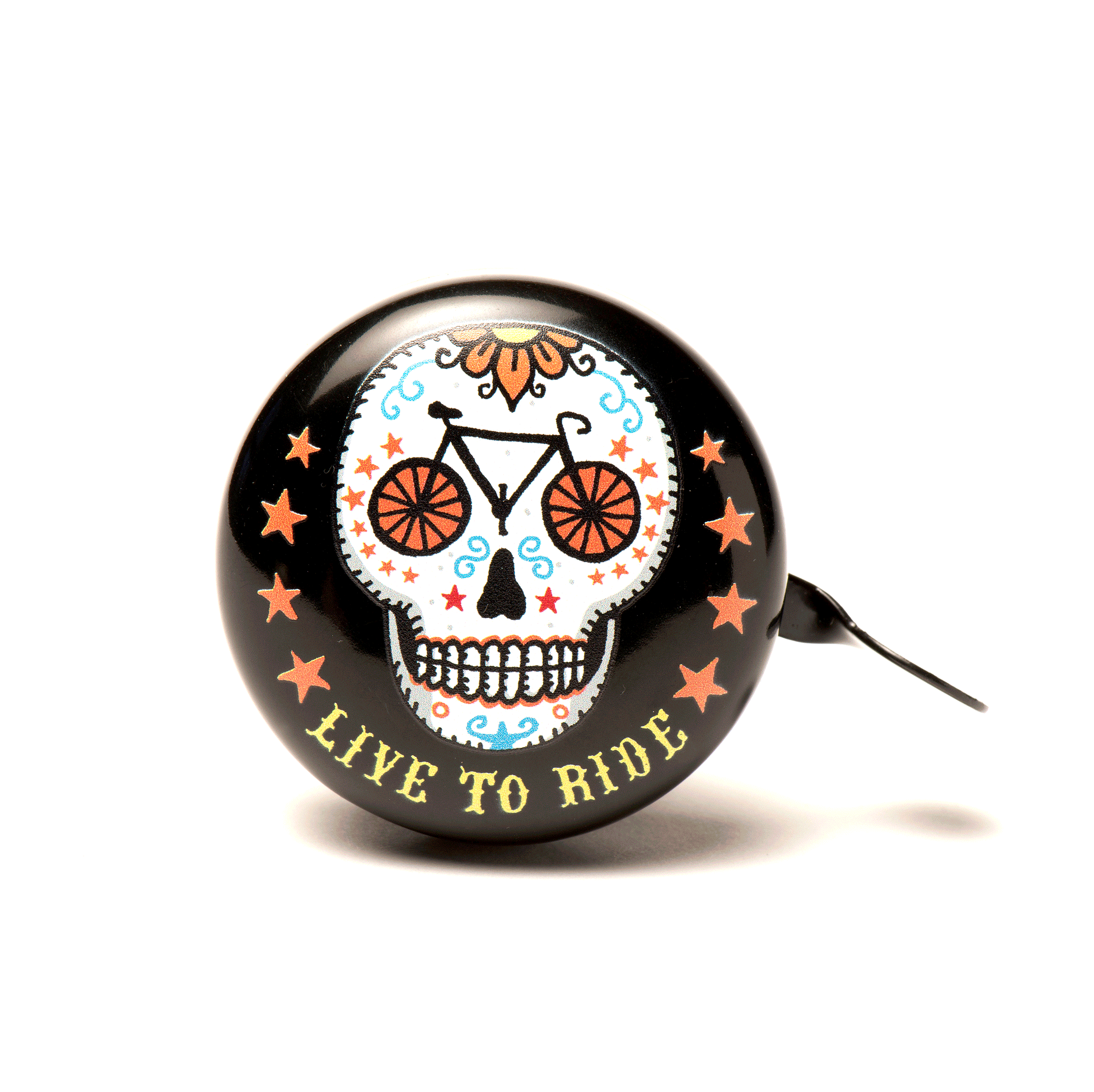 skull bike bell