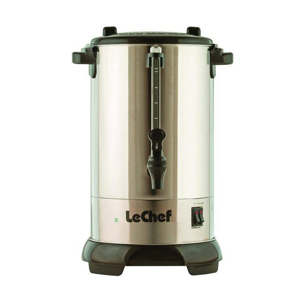 Classic Kitchen 40 Cup Capacity Hot Water Boiler Urn with New Twisloc ̃ Safety Locking Tap