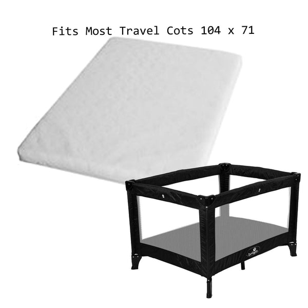 breathable travel cot mattress