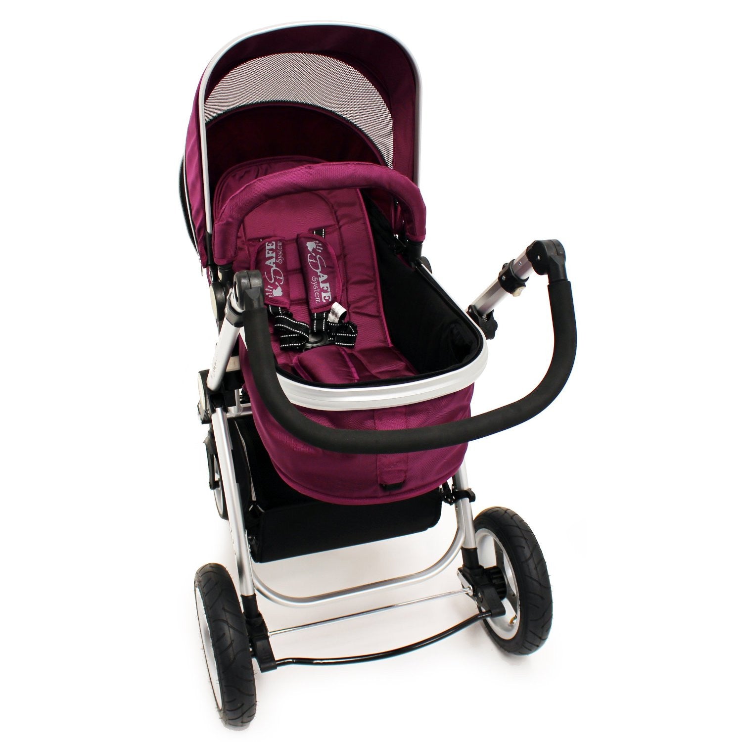 isafe baby pram travel system 3in1