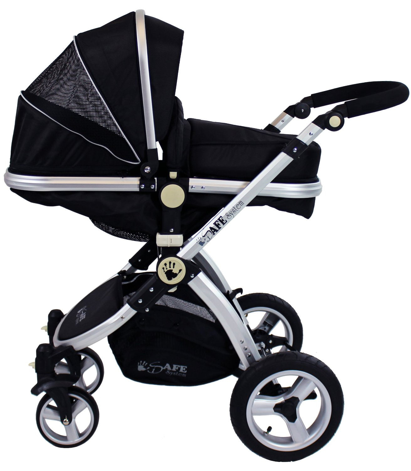 isafe black travel system