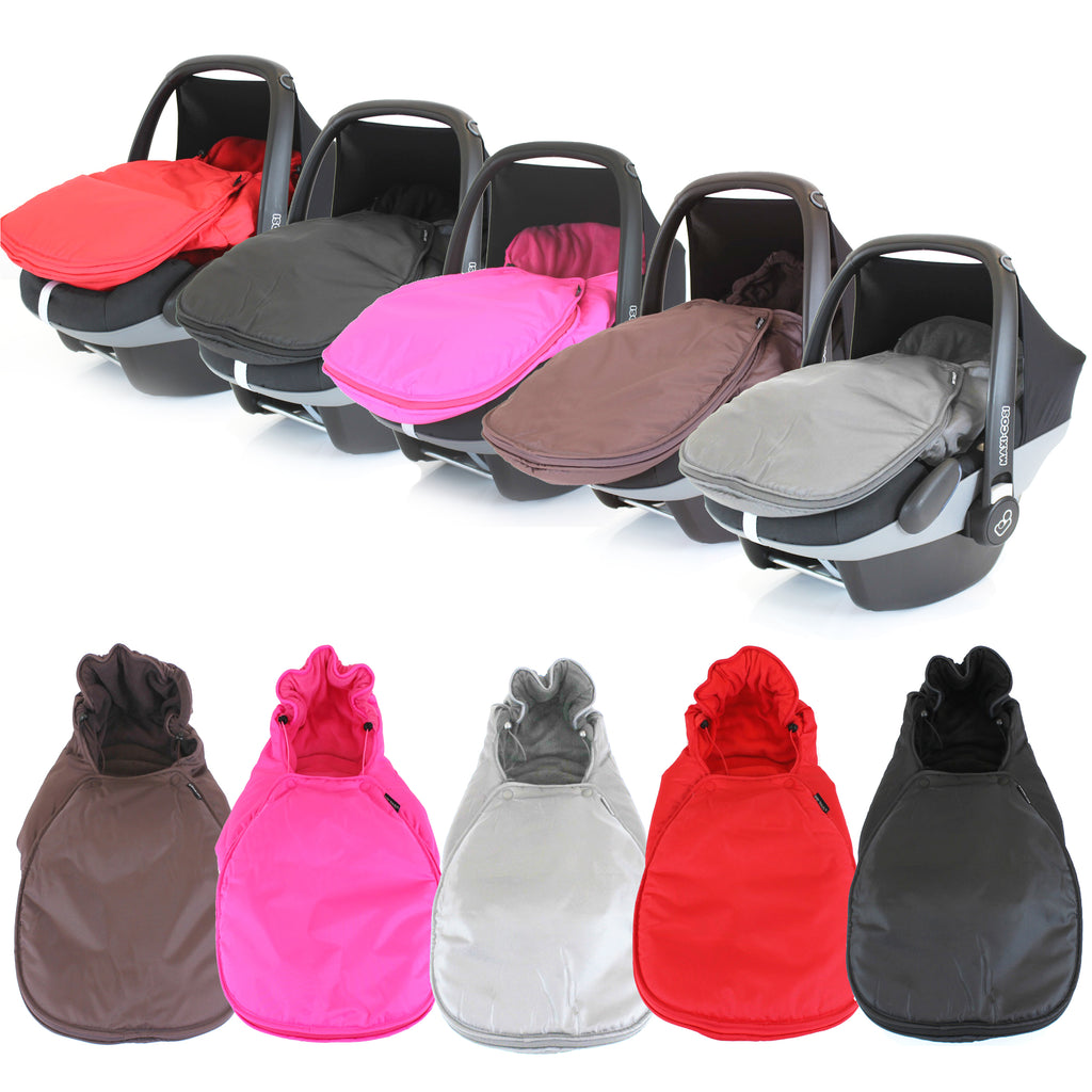 car seat cosy toes pink