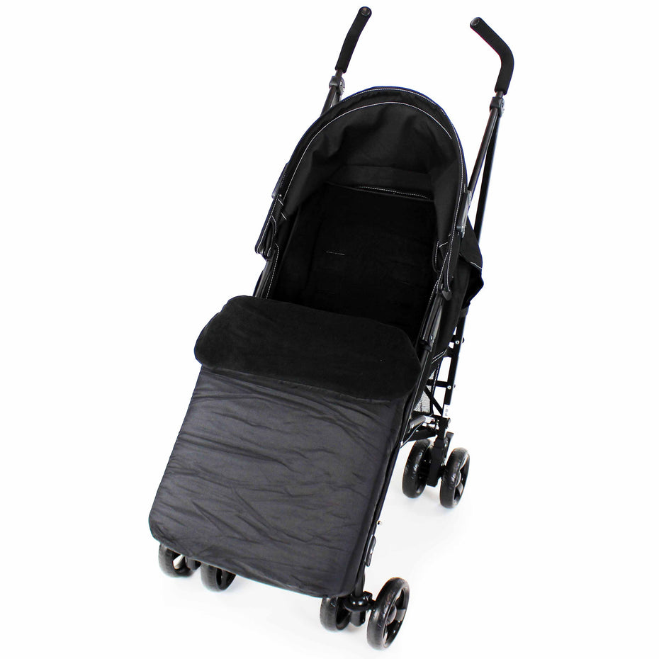 obaby apollo twin stroller with footmuffs