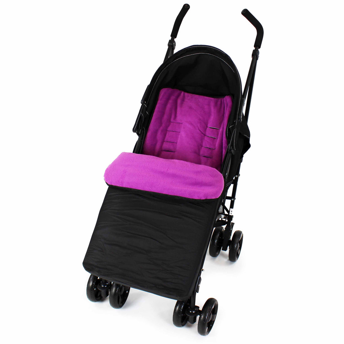 obaby double stroller purple