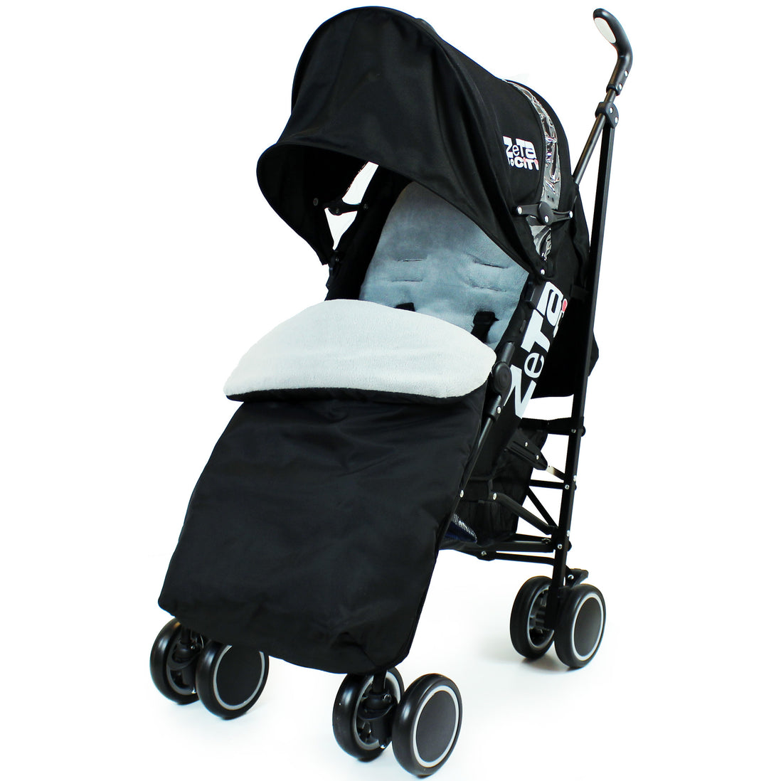 strollers with footmuff and raincover