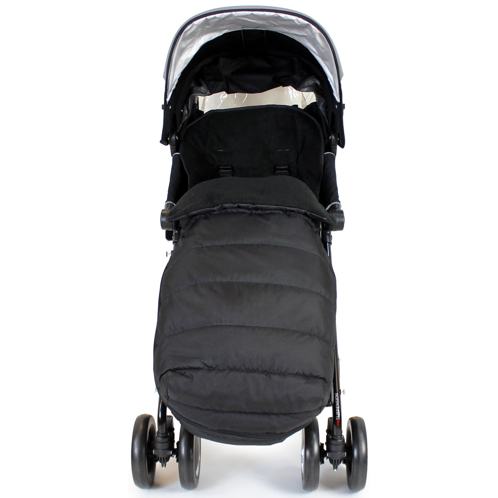 chicco universal baby stroller sleeping bag footmuff black