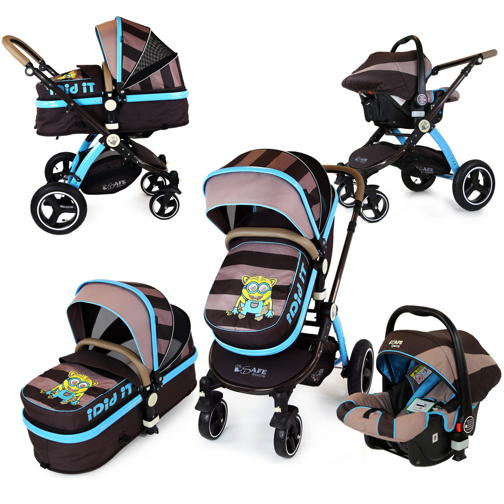 isafe 3 in 1 pram