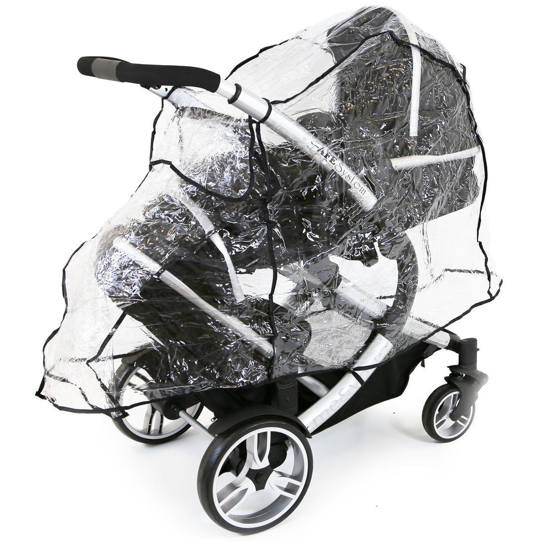 icandy double pram rain cover