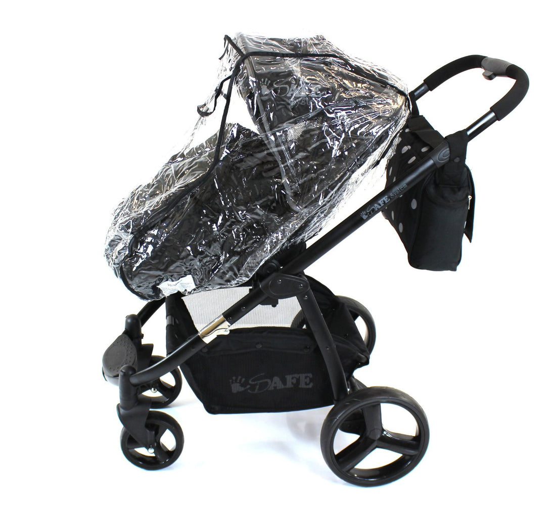 universal raincover for 3 wheeler pushchair