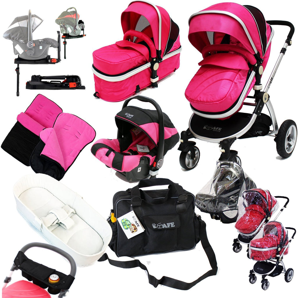 pink luxury stroller