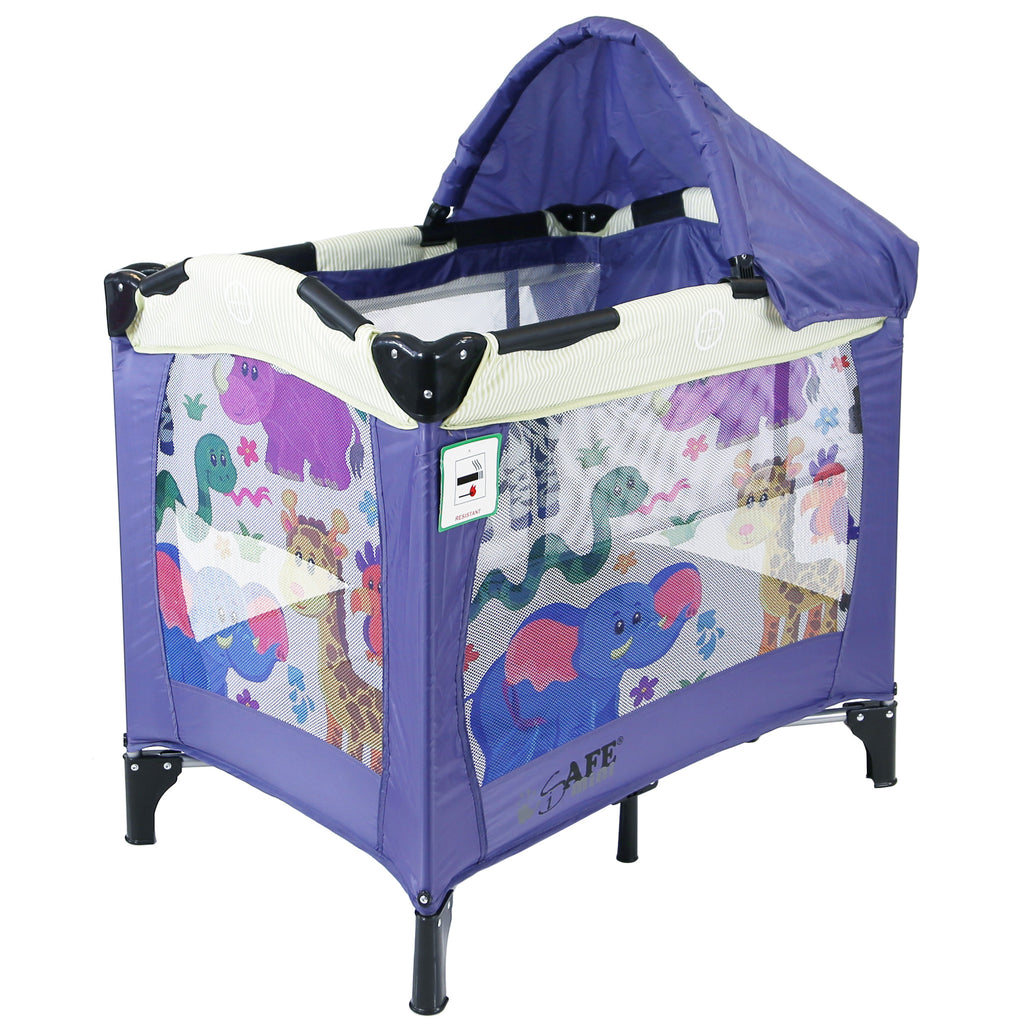 purple bassinet