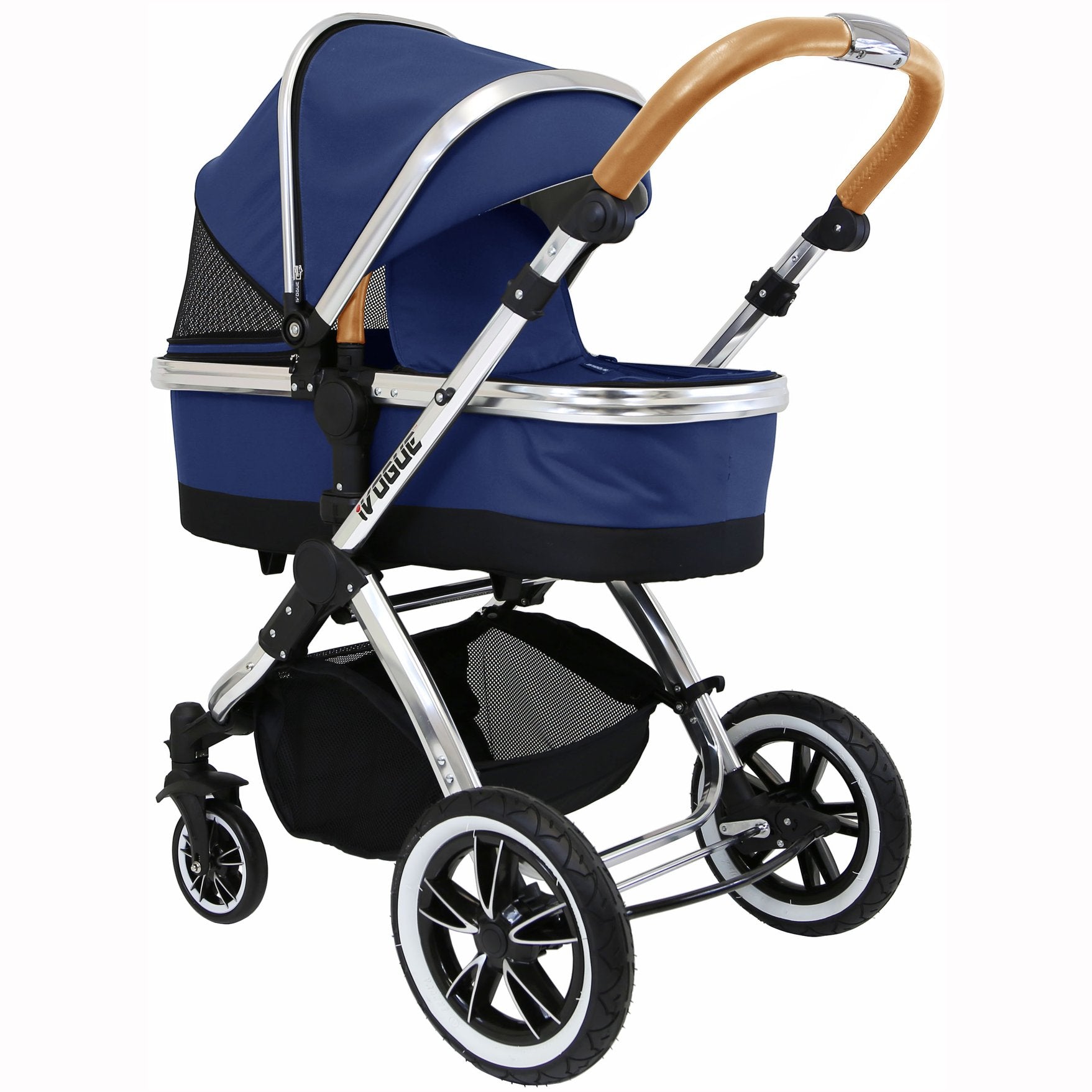 royal blue stroller