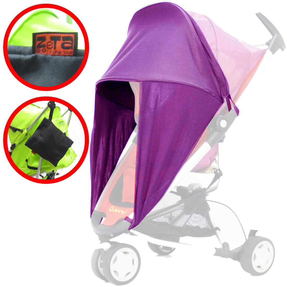 red kite plum stroller