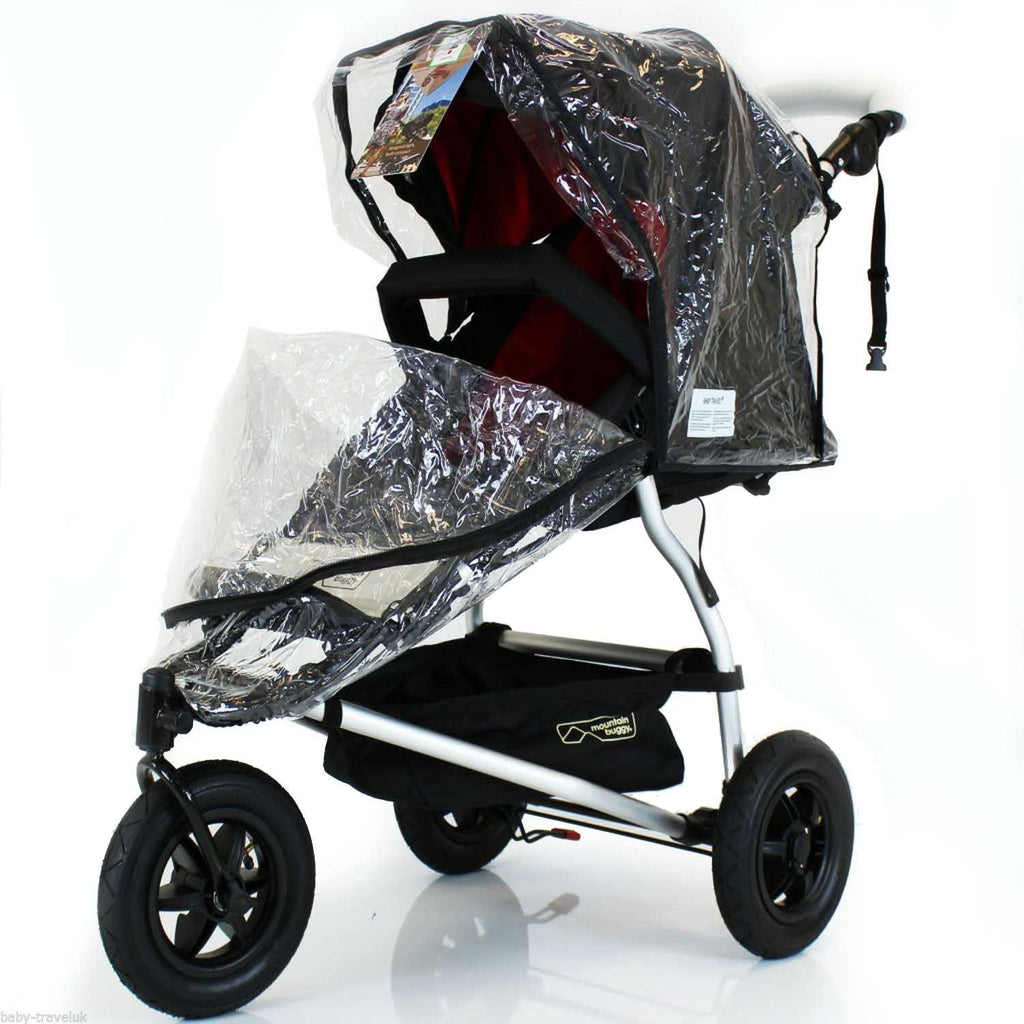 universal raincover for 3 wheeler pushchair