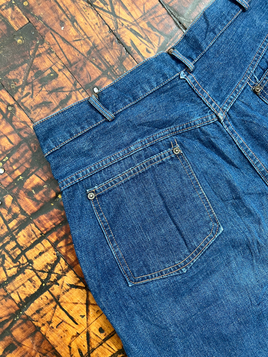 1940s Side Button Denim Jeans [34]