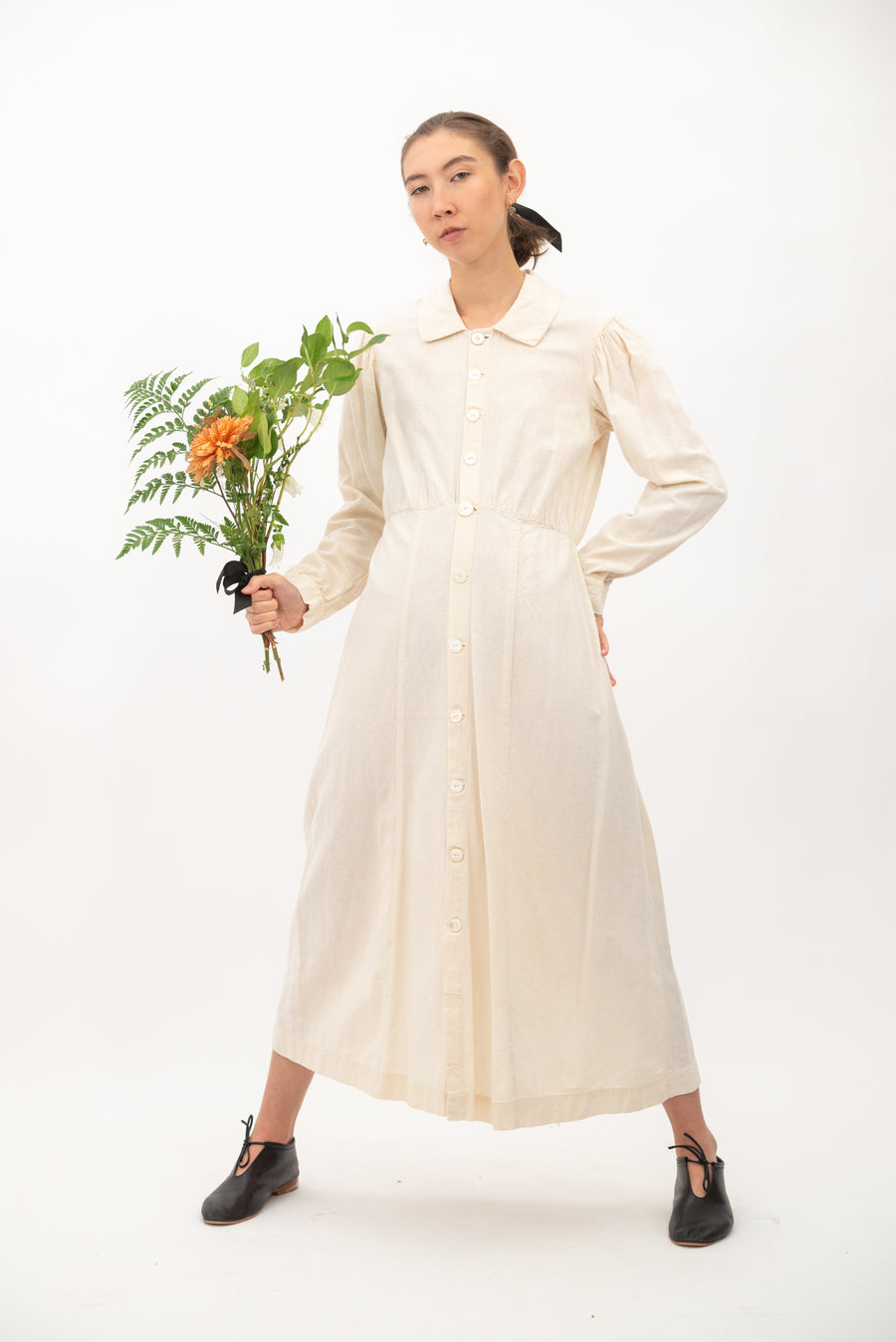 1930s Handmade Flour Sack Dress [med/lrg] – Demetra Vintage