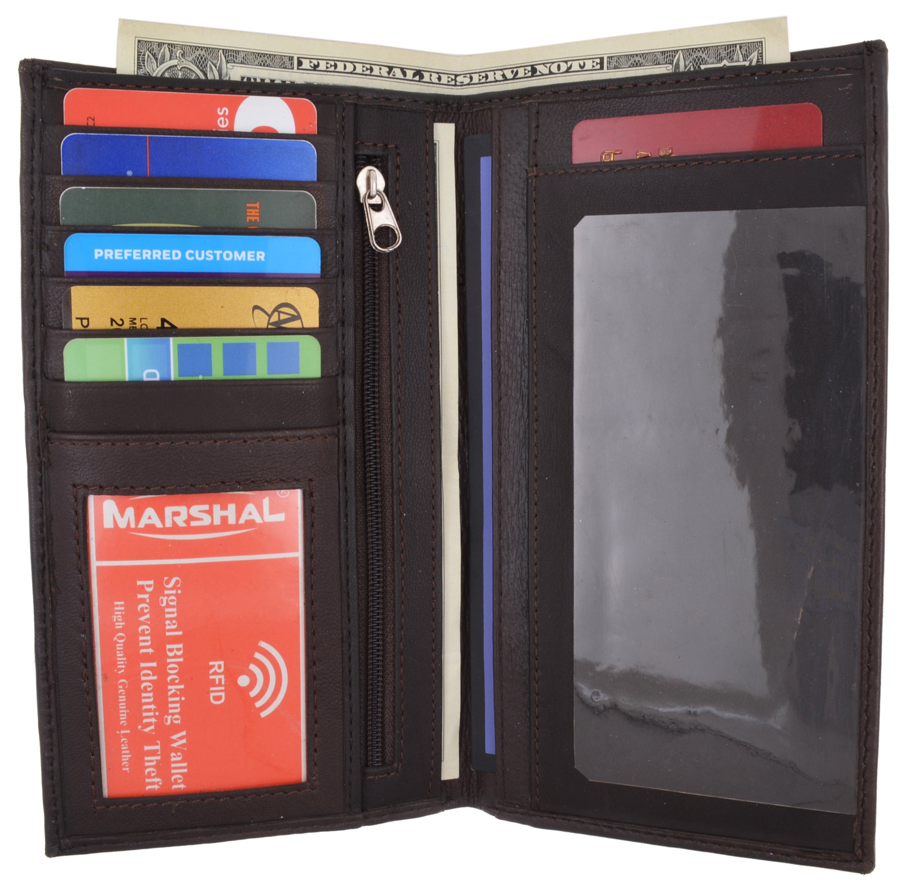 RFID Checkbook, Card Holder & ID Holder – Marshalwallet