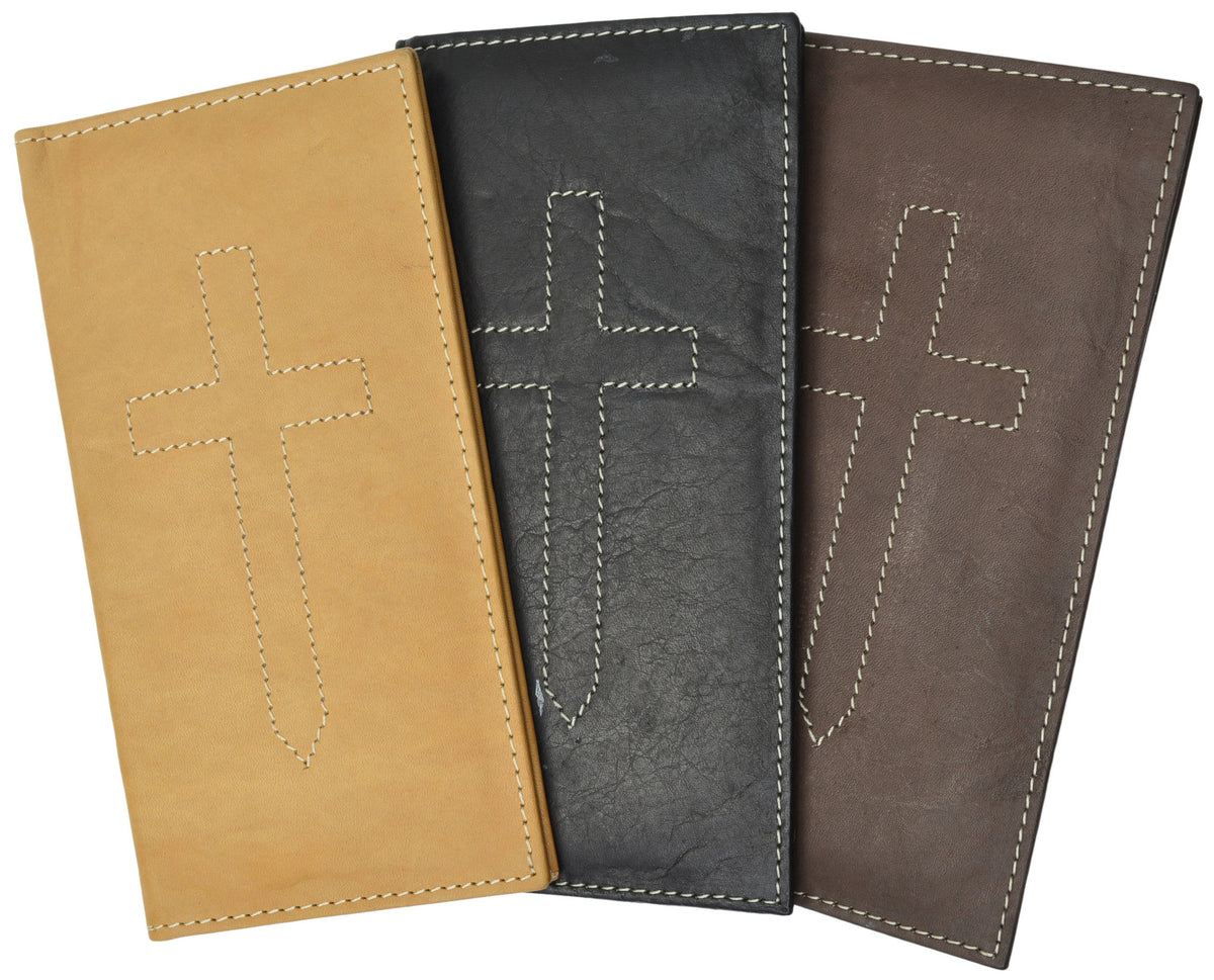 leather checkbook covers