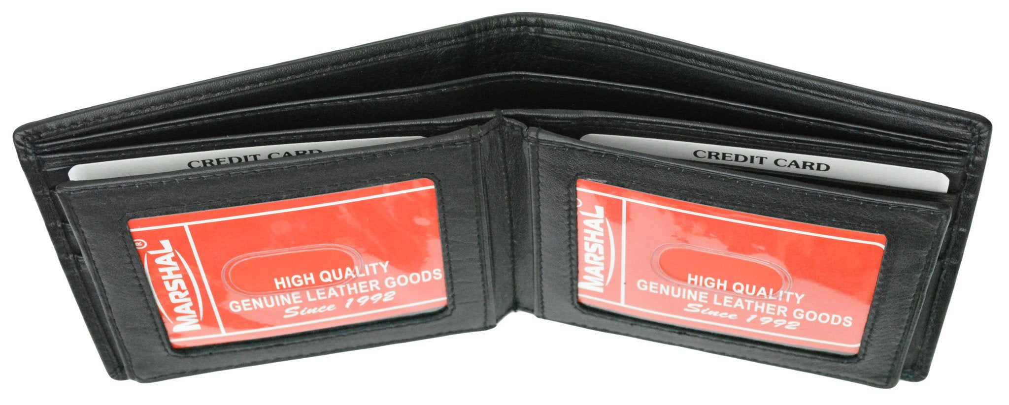Mens Bifold Wallets With Id Window | IQS Executive